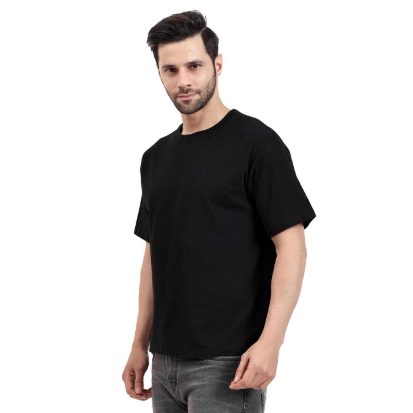 Mens Dropshoulder Cotton Tshirt